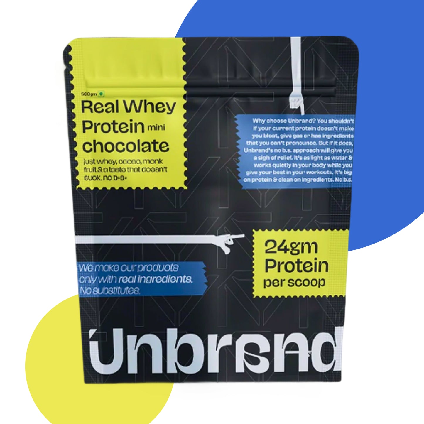 Dark Cocoa 24 g Protein Powder - Pack of 1 KG