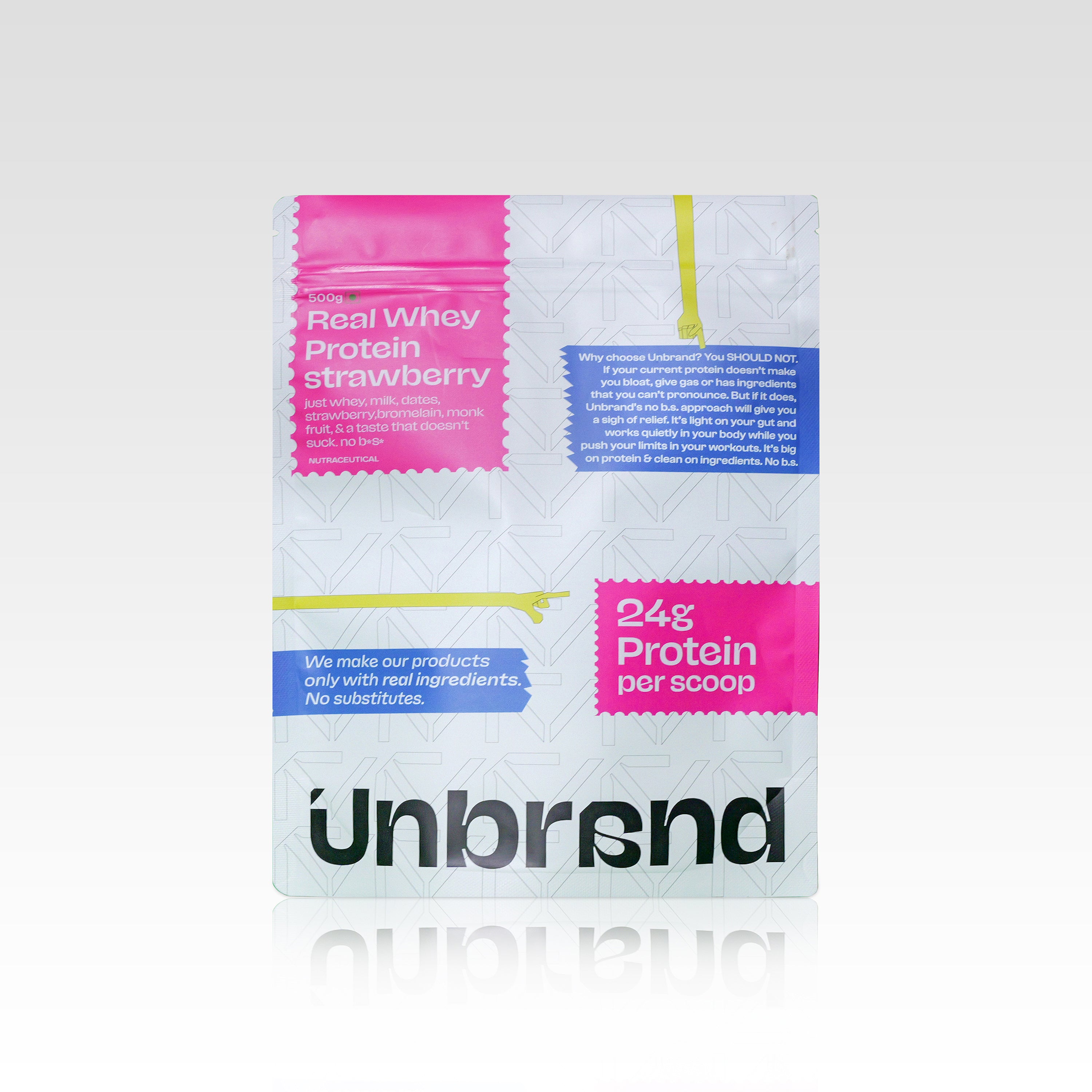 Strawberry 24 g Protein Powder